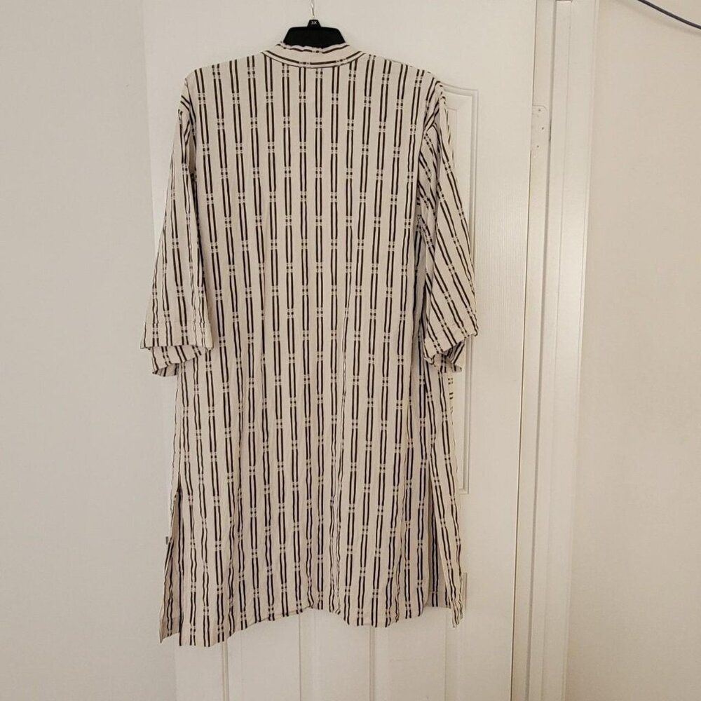 Universal Thread Long Lightweight Striped Kimono … - image 3